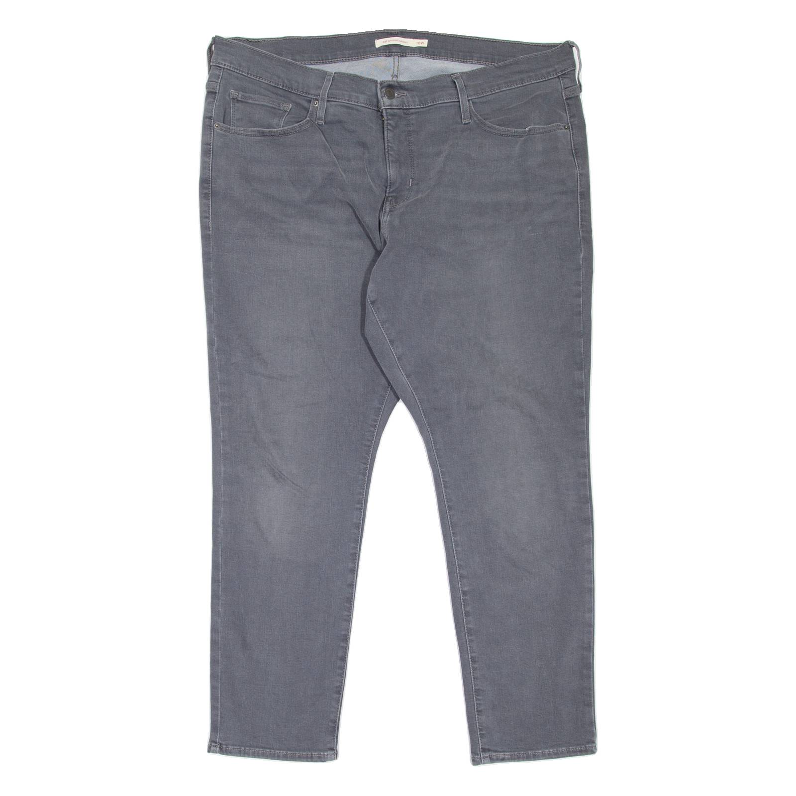 LEVI'S 311 Shaping Womens Jeans Grey Slim Skinny W38 L27