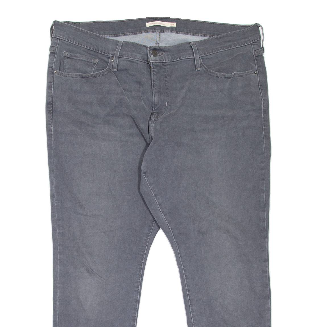 LEVI'S 311 Shaping Womens Jeans Grey Slim Skinny W38 L27