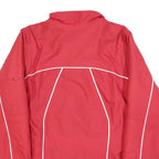 BOGNER Womens Red Polyester Blend Shell Jacket S Zip Plain Sporty Casual