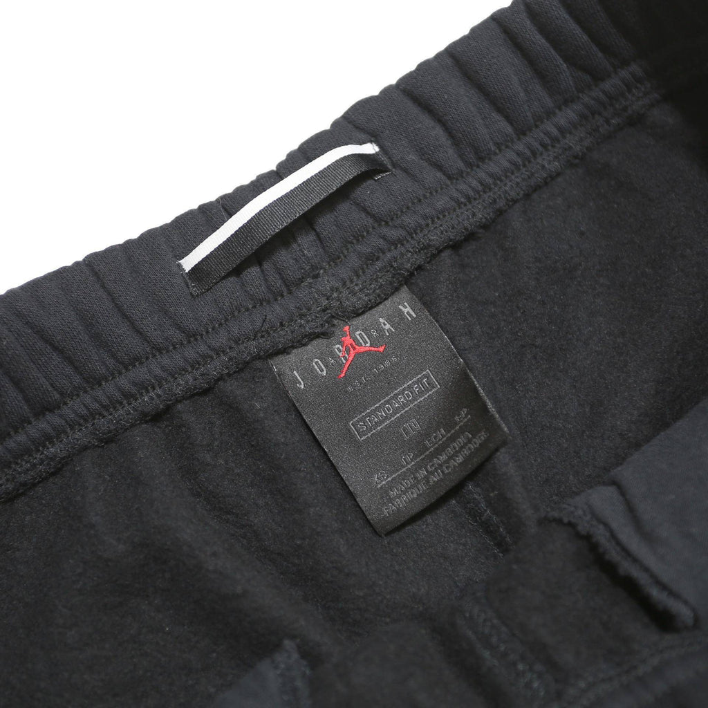 AIR JORDAN Mens Joggers Black & Gold XS W27 L29 Paris Logo Slim Tapered