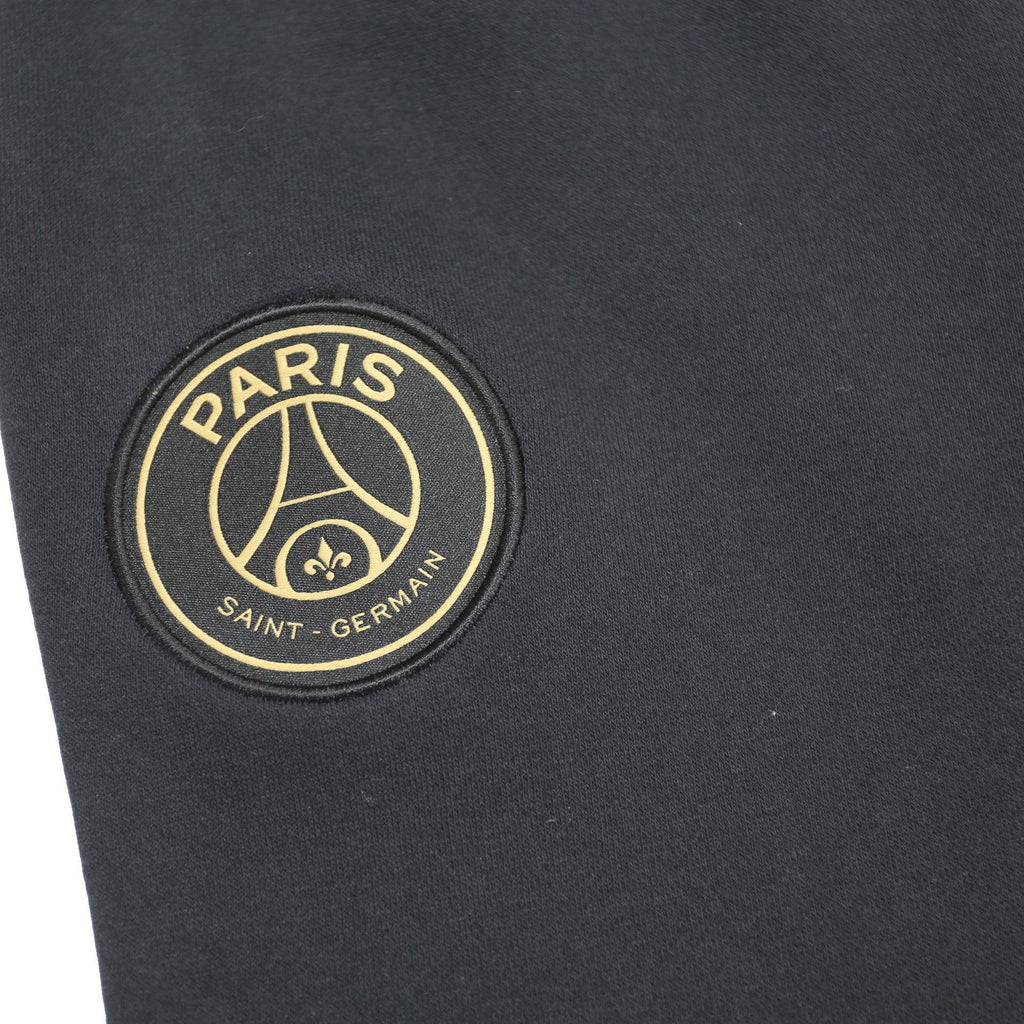 AIR JORDAN Mens Joggers Black & Gold XS W27 L29 Paris Logo Slim Tapered