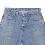 WRANGLER Mens Denim Blue Casual Shorts L W36 Carpenter Style