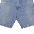 WRANGLER Mens Denim Blue Casual Shorts L W36 Carpenter Style