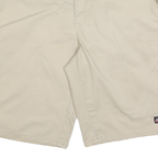 DICKIES Mens Shorts Beige Casual Plain L W36 Workwear Cotton Blend