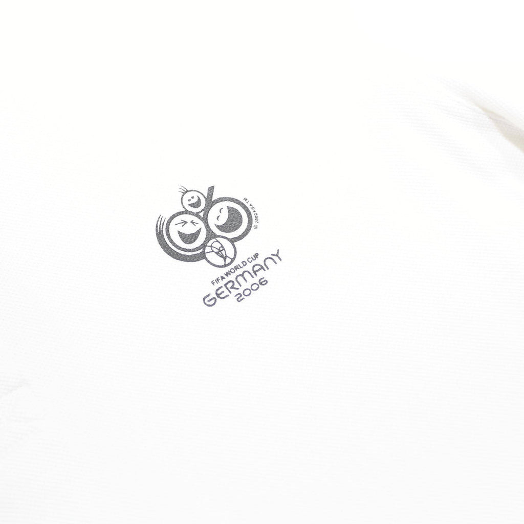 ADIDAS Mens White & Black Badge Logo Short Sleeve Polo Shirt M Cotton Casual