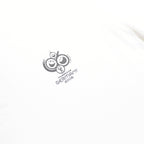 ADIDAS Mens White & Black Badge Logo Short Sleeve Polo Shirt M Cotton Casual