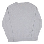 TOMMY HILFIGER Mens Jumper Grey Tight Knit L