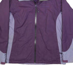 BERGHAUS Womens Purple & Lilac Outdoor Jacket L Nylon Zip Activewear Lightweight