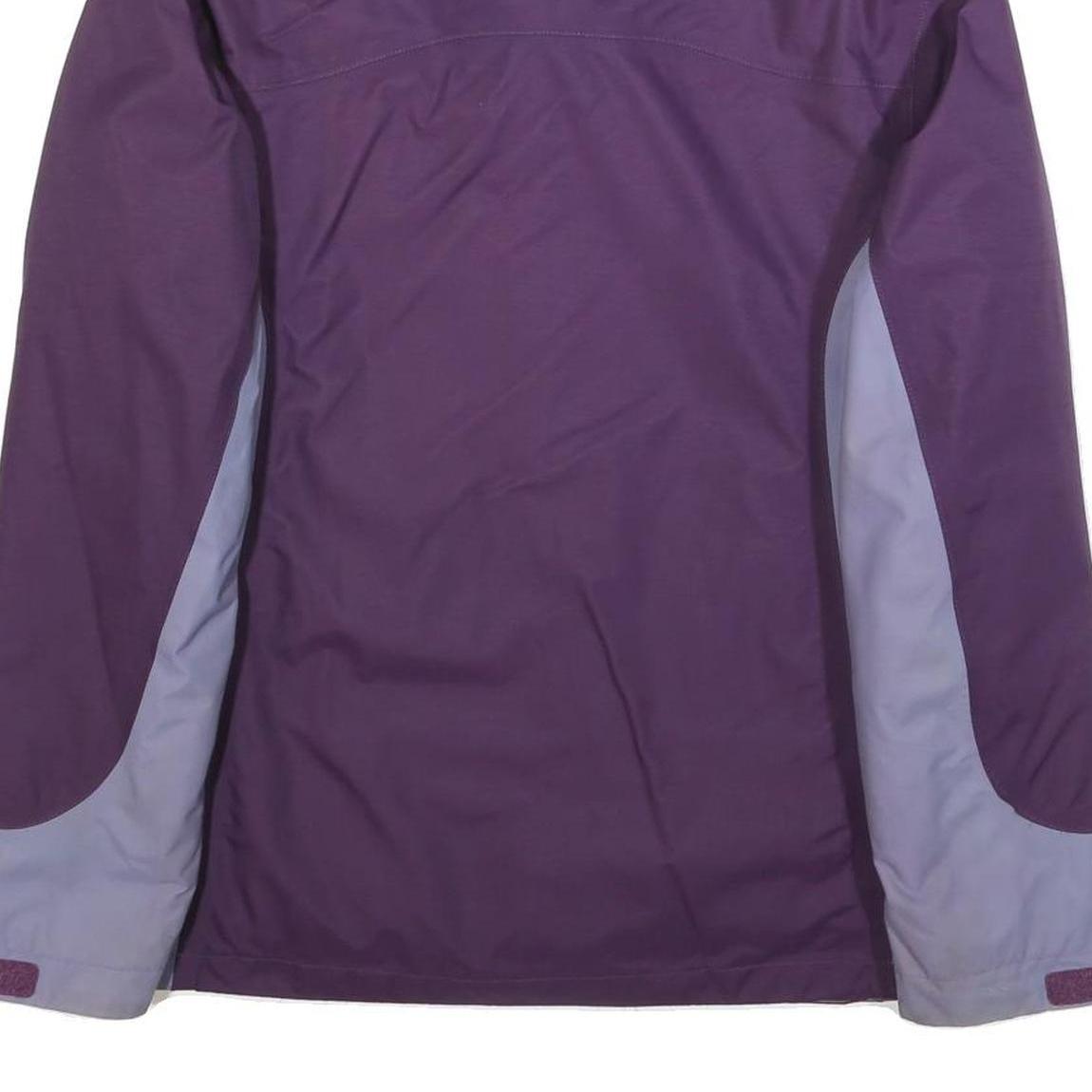 BERGHAUS Womens Purple & Lilac Outdoor Jacket L Nylon Zip Activewear Lightweight