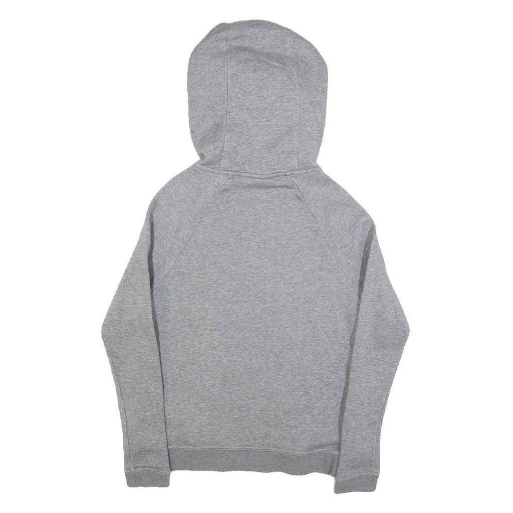 NIKE Womens Grey Hoodie XS Cotton Blend Pullover Sports Sweatshirt