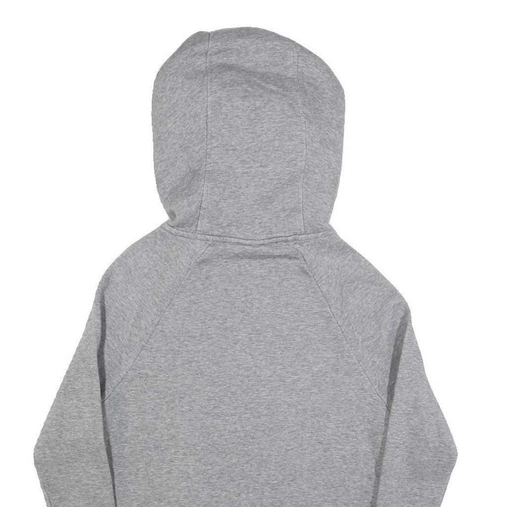 NIKE Womens Grey Hoodie XS Cotton Blend Pullover Sports Sweatshirt
