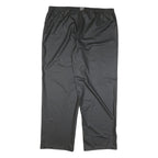HELLY HANSEN Mens Black Relaxed Casual Trousers W43 L32 Drawstring Polyester