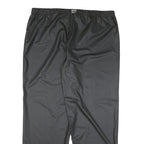 HELLY HANSEN Mens Black Relaxed Casual Trousers W43 L32 Drawstring Polyester