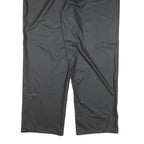 HELLY HANSEN Mens Black Relaxed Casual Trousers W43 L32 Drawstring Polyester