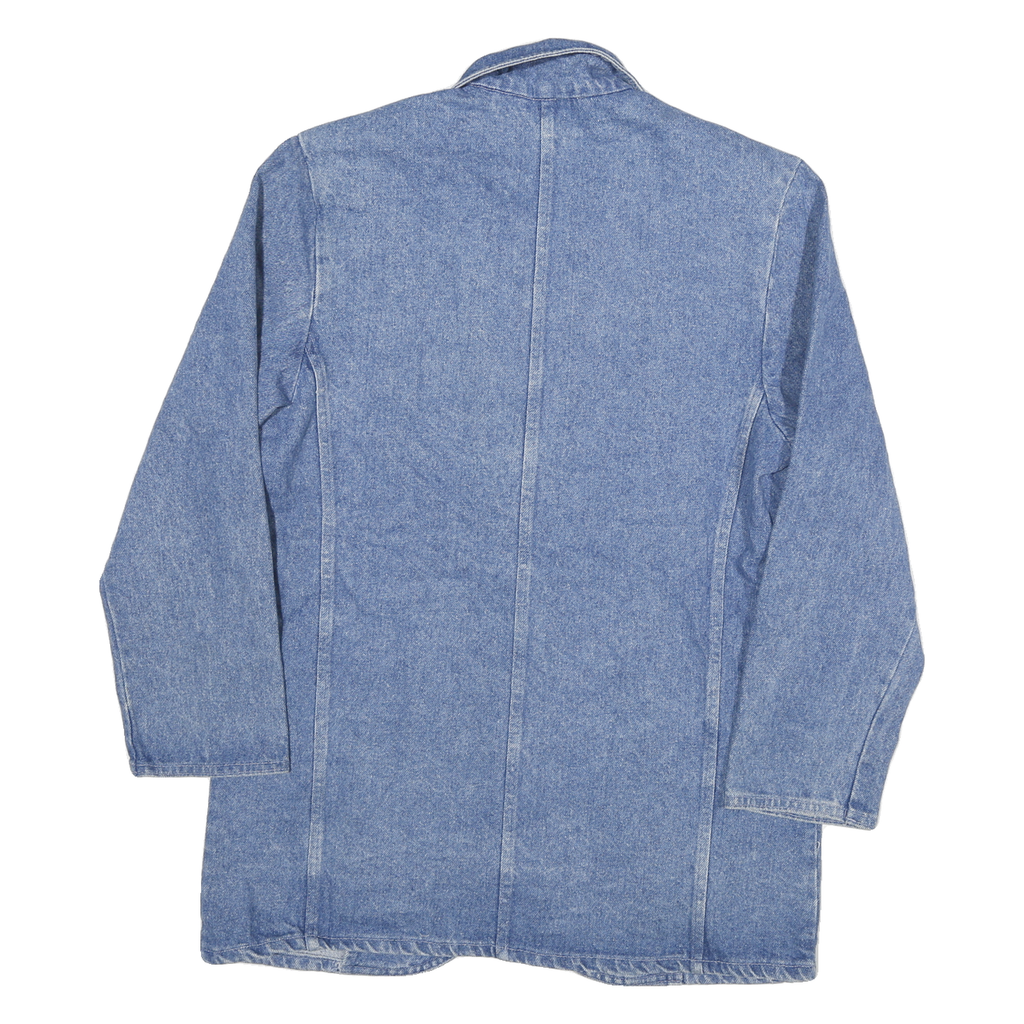 HUNT CLUB Womens Blue Denim Jacket M Cotton Button Classic Chic