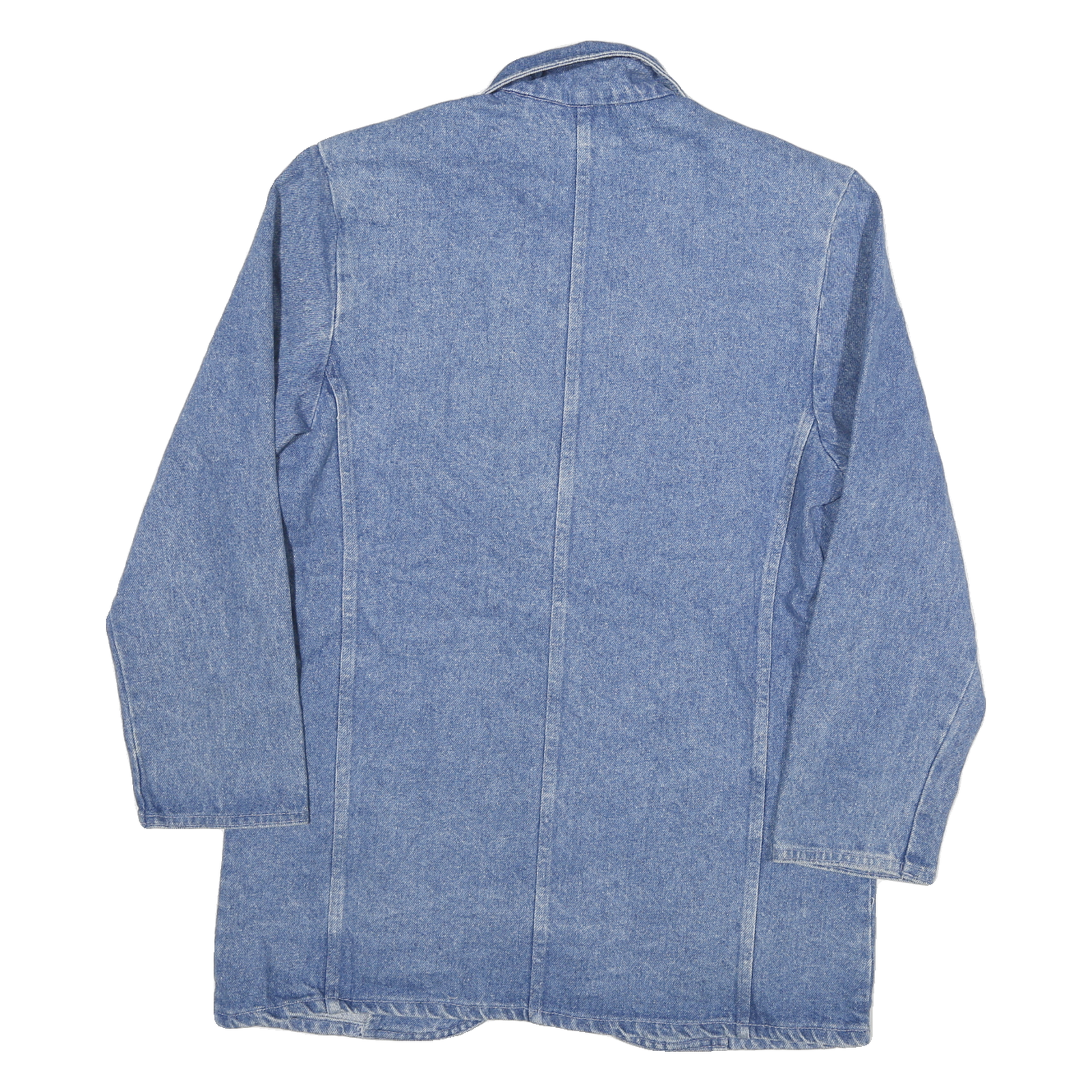 HUNT CLUB Womens Blue Denim Jacket M Cotton Button Classic Chic