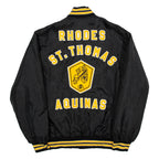 GEMS SPORTSWEAR Rhodes ST.Thomas Aquinas Mens Bomber Jacket Black USA 2XL