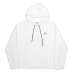 FILA Teddy Fleece Womens White Hoodie XL