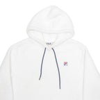 FILA Teddy Fleece Womens White Hoodie XL