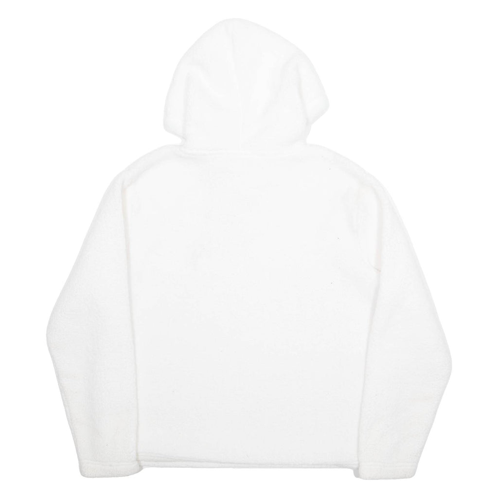 FILA Teddy Fleece Womens White Hoodie XL