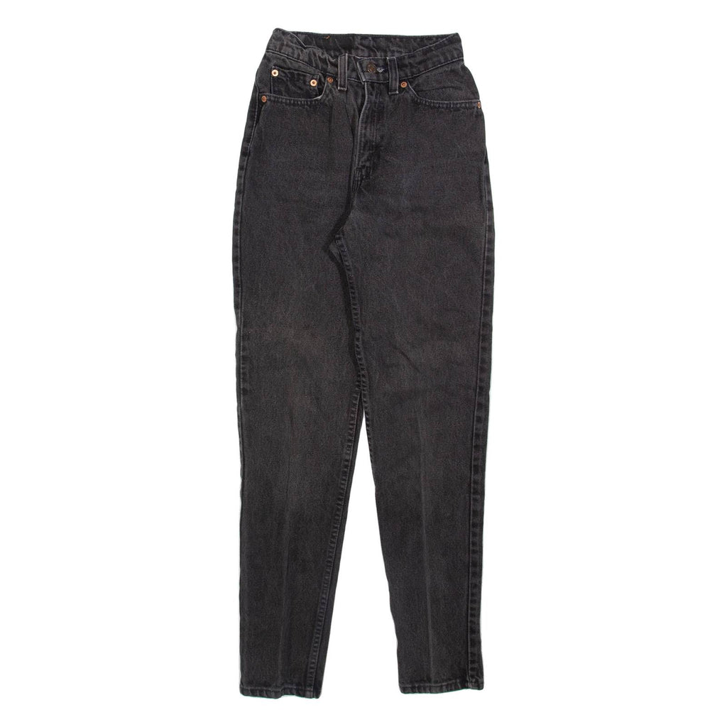 LEVI'S 512 Womens Jeans Grey Slim Tapered 90s W22 L30