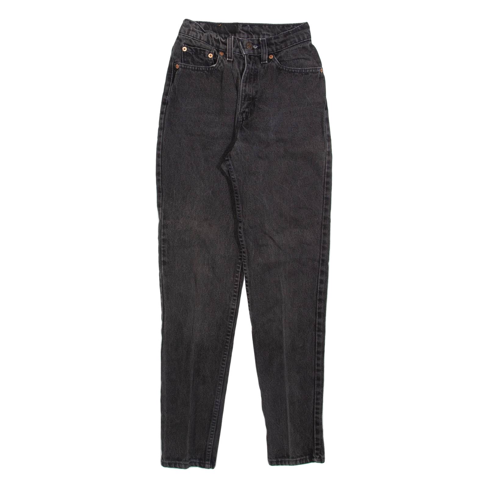 LEVI'S 512 Womens Jeans Grey Slim Tapered 90s W22 L30