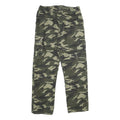 Mens Lined Polyester Blend Regular Fit Camouflage Cargo Trousers W30 L30 Outdoor
