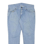 LEVI'S 511 Mens Slim Light Blue Denim W34 L26 Zip Jeans Cotton Blend