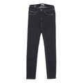HILFIGER DENIM Womens Jeans Blue Slim Skinny Denim Dark W25 L30 Zip Cotton Blend