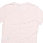 NIKE Womens Pink XS Athletic T-Shirt Short Sleeve Crew Neck Performance