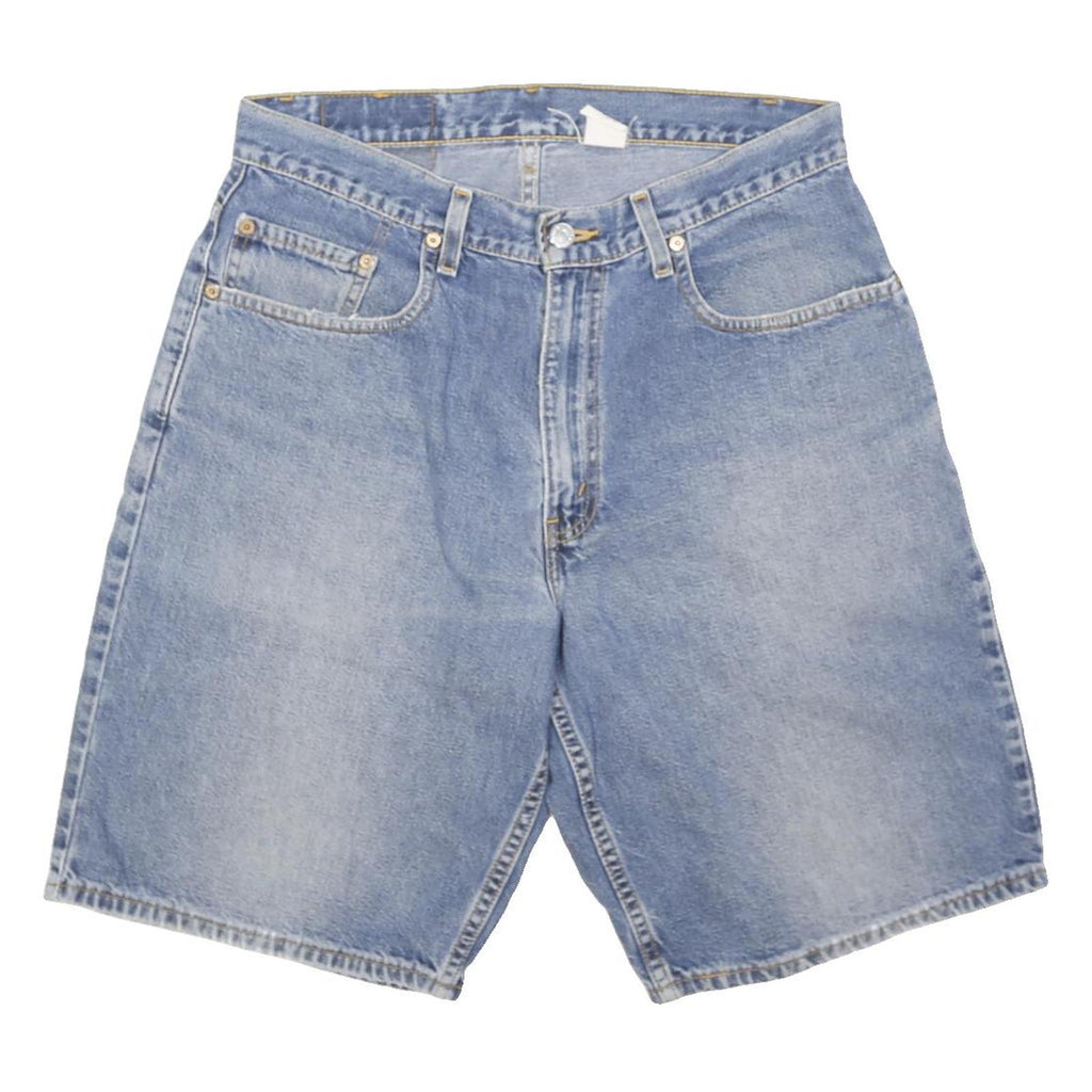LEVI'S Mens Denim Blue Casual Shorts M W30 Cotton Blend Classic Fit