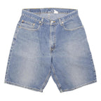 LEVI'S Mens Denim Blue Casual Shorts M W30 Cotton Blend Classic Fit