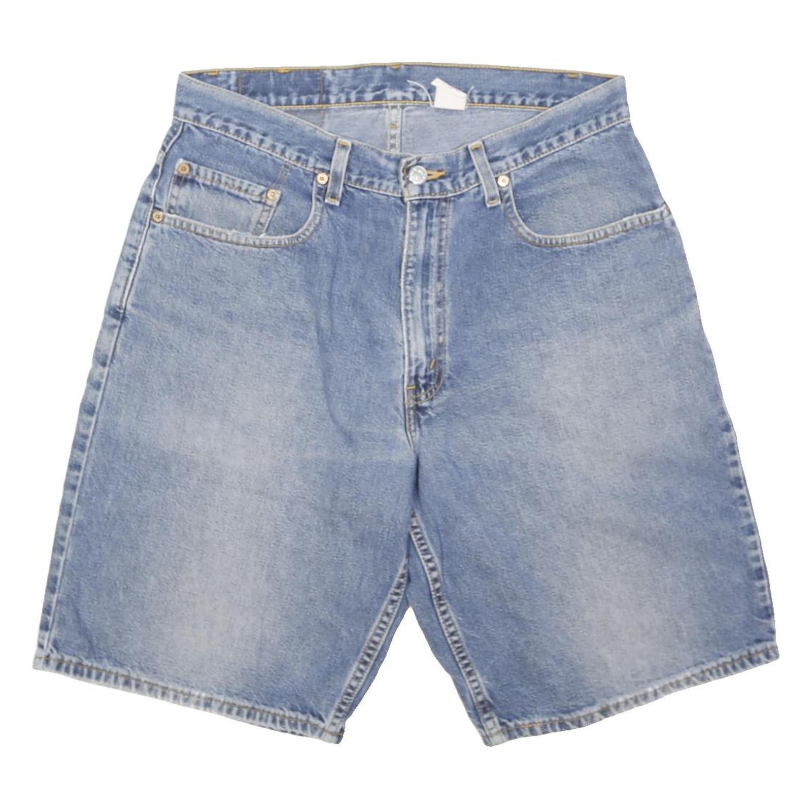 LEVI'S Mens Denim Blue Casual Shorts M W30 Cotton Blend Classic Fit