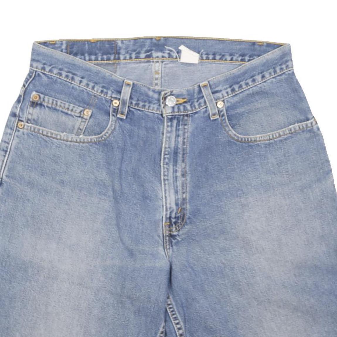 LEVI'S Mens Denim Blue Casual Shorts M W30 Cotton Blend Classic Fit
