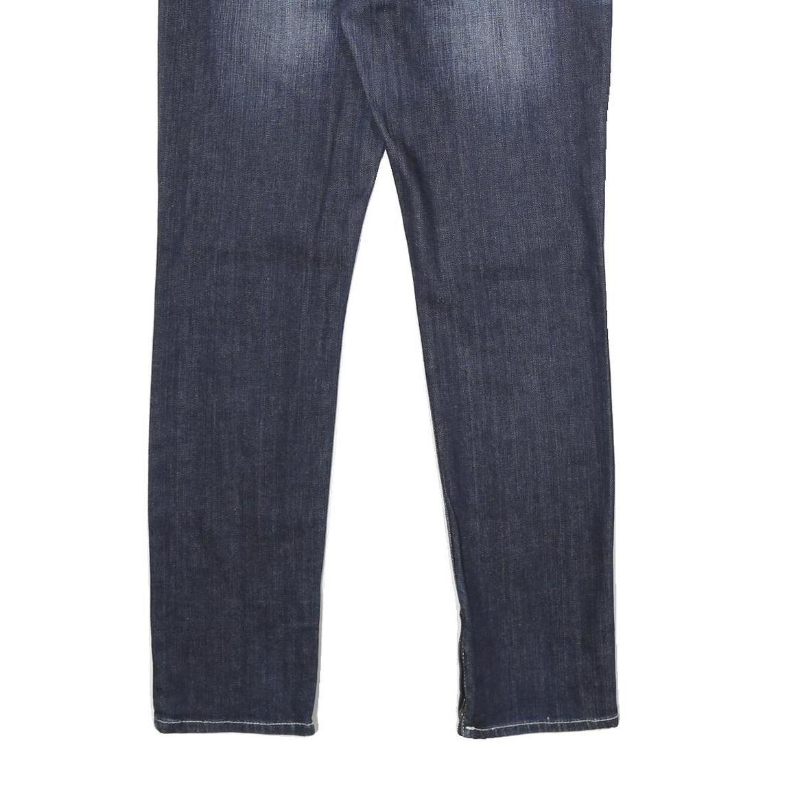 GUESS Womens Slim Blue Denim Jeans Cotton Blend W30 L30 Zip Pockets