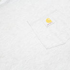 CARHARTT Mens Grey & Yellow Pocket Long Sleeve Crew Neck 2XL Cotton Blend