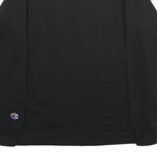 CHAMPION Mens Black & Grey Crew Neck XS Sweatshirt Cotton Blend Long Sleeve