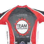 VOLER Mens Black & Red Team Revolutions Graphic T-Shirt L Short Sleeve Crew Neck