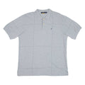 NAUTICA Mens Polo Shirt Grey Check L