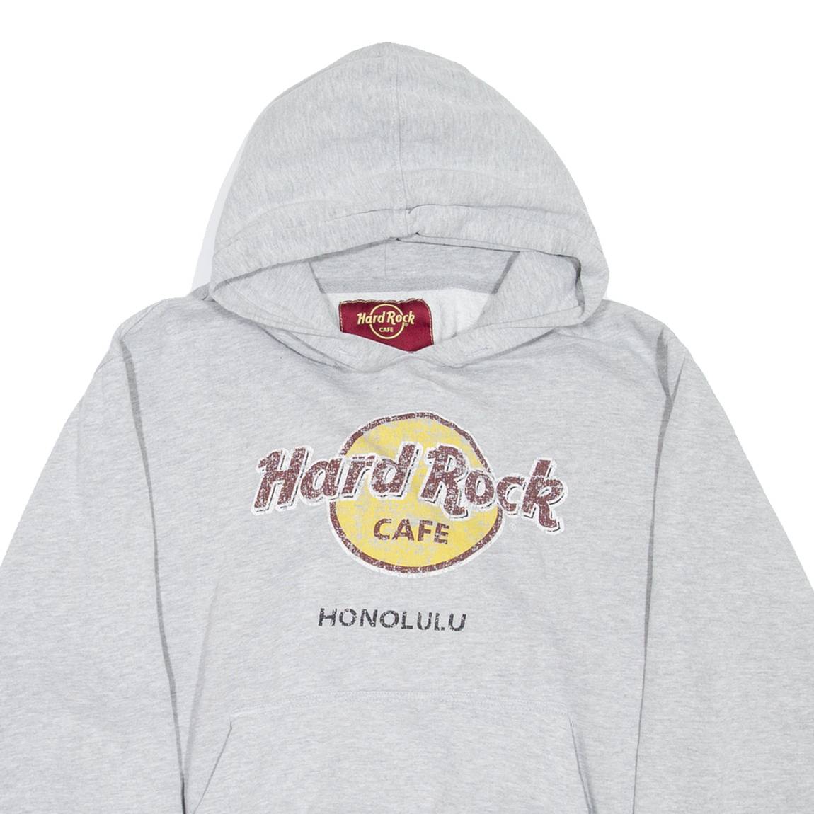 HARD ROCK CAFE Honolulu Womens Grey Hoodie M