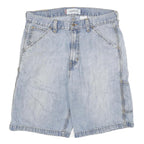 LEVI'S Mens Shorts Blue Carpenter Style L W32 Casual Durable Cotton Blend
