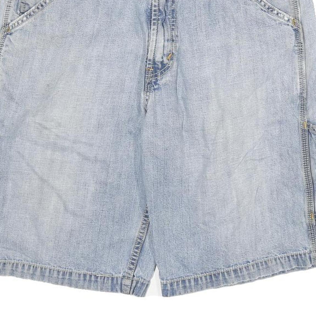 LEVI'S Mens Shorts Blue Carpenter Style L W32 Casual Durable Cotton Blend