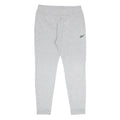 NIKE Mens Joggers Grey M W32 L28 Cotton Blend Slim Tapered Comfort Casual