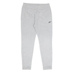 NIKE Mens Joggers Grey M W32 L28 Cotton Blend Slim Tapered Comfort Casual