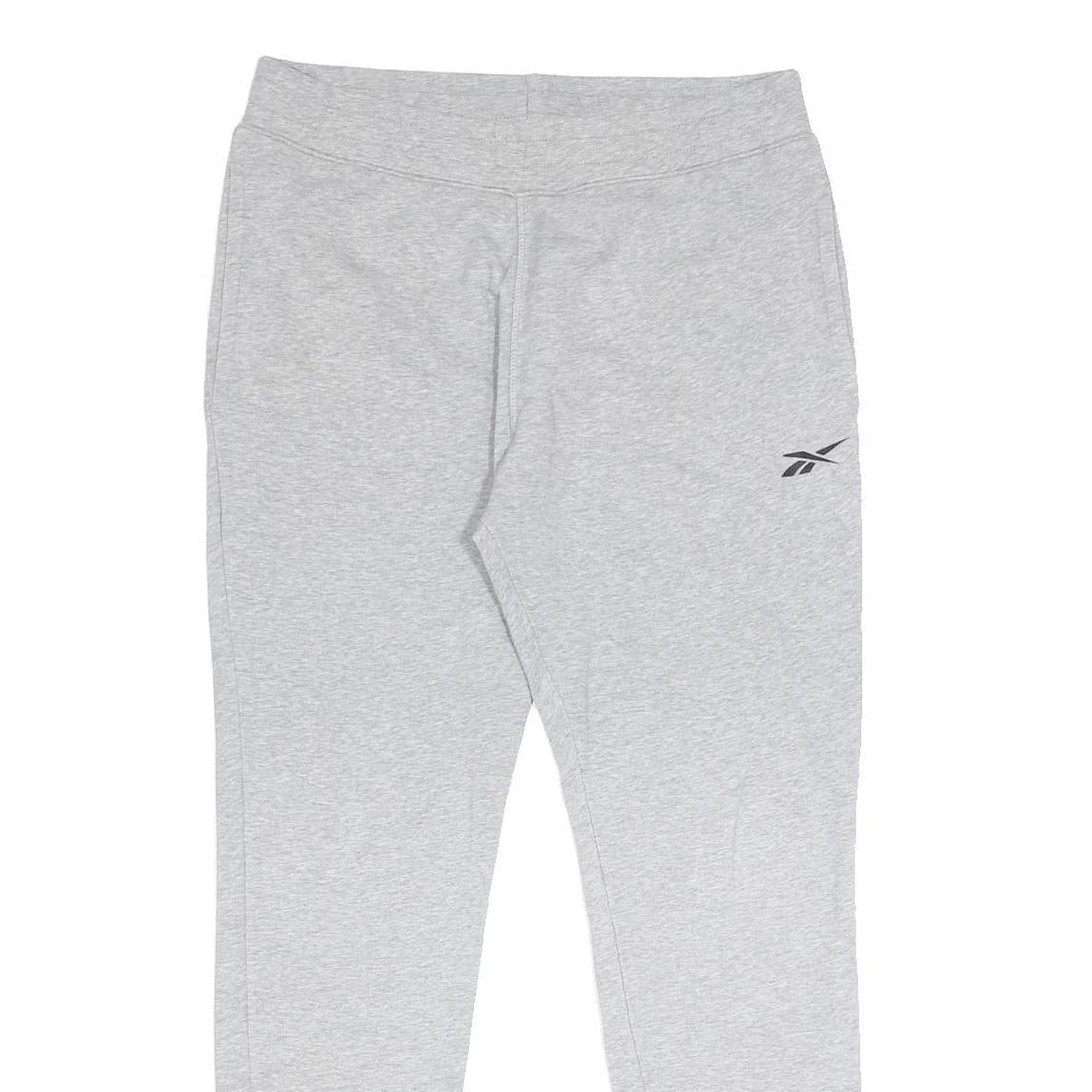 NIKE Mens Joggers Grey M W32 L28 Cotton Blend Slim Tapered Comfort Casual