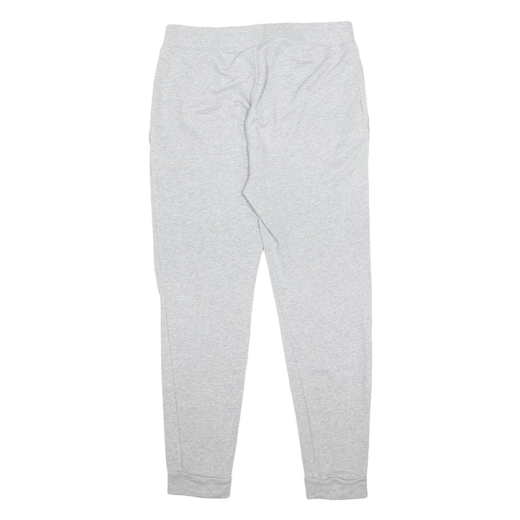 NIKE Mens Joggers Grey M W32 L28 Cotton Blend Slim Tapered Comfort Casual