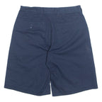 DICKIES Chino Mens Workwear Shorts Blue Classic 90s M W30