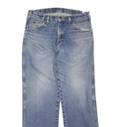 DICKIES Womens Regular Fit Straight Leg Denim Light Blue Jeans W32 L32 Classic