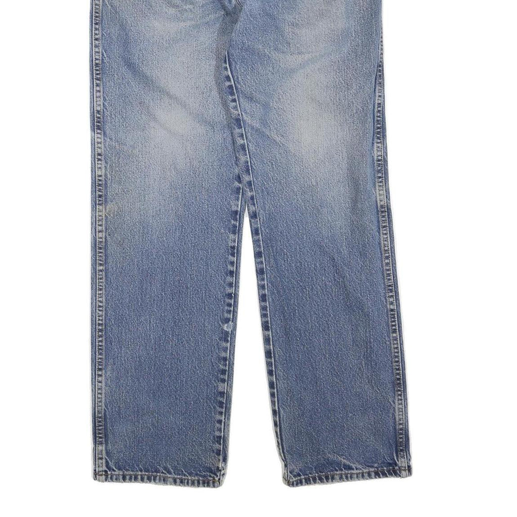 DICKIES Womens Regular Fit Straight Leg Denim Light Blue Jeans W32 L32 Classic