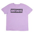 NIKE Mens T-Shirt Purple L